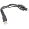 USB distributor type A on 4 x Micro USB length: 0.2 m to 2.1A