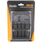 Fenix ARE-A4 charger for Li-ion 18650, 21700, AA, AAA, C, 26650 charges up to max. 76mm length