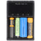 Fenix ARE-A4 charger for Li-ion 18650, 21700, AA, AAA, C, 26650 charges up to max. 76mm length