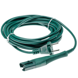 Power cable for Vorwerk Kobold 130/131 and others 7m, dark green