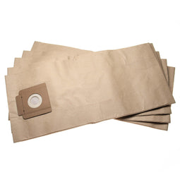 5x paper vacuum cleaner bags such as 6.907-019.0 for Kärcher T 15/1 etc.