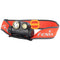 Fenix HM65R-T headlamp, rechargeable LED headlamp with max. 1300 lumens, charge via USB-C, including