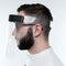 Face protection with advantage, in addition to the mouth and nose, the eye area and the entire face