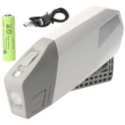 Fenix E-Star dynamo flashlight, 100 lumens, dynamo powered including NiMH 1.2V 1300mAh battery
