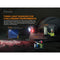 Fenix HP25R V2.0 LED headlamp, 1,600 lumens, three light sources, USB-C connection, 60 ° rotating me