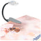 The LED reading light including the 2 pieces CR2016 lithium batteries