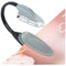 The LED reading light including the 2 pieces CR2016 lithium batteries