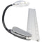 The LED reading light including the 2 pieces CR2016 lithium batteries