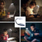 The LED reading light including the 2 pieces CR2016 lithium batteries