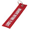 Tag with lettering Remove before flight approx. 13 x 2.8 cm