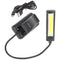 LED reading light, rechargeable, 2W, 3 light levels, with clip, including USB charging cable