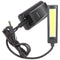 LED reading light, rechargeable, 2W, 3 light levels, with clip, including USB charging cable