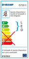 Work lamp with max. 20W LED with cable 1.5m light output max. 1600 lumens, 6500K white light