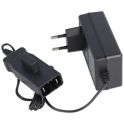Quick charger fits exactly for the Gardena battery 04025-20, 8838 Li-ion 25.2 volts