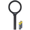 Magnifying glass with LED lighting and 3x magnification with 12 LEDs, IN287, ideally suited for read