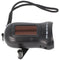 Dynamo flashlight with 3 LEDs, with charging crank, with solar charging function