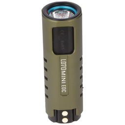 Imalent LD70 Mini EDC LED flashlight green with 4000 lumens, light range max. 203 meters