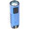 Imalent LD70 Mini EDC LED flashlight blue with 4000 lumens, light range max. 203 meters