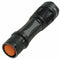 1 watt LED flashlight black including alkaline battery