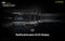 Nitecore P35i LEP flashlight, light range up to 1650 meters, 3000 lumens, including 21700 5000mAh Li