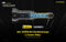 Nitecore P35i LEP flashlight, light range up to 1650 meters, 3000 lumens, including 21700 5000mAh Li