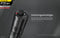 Nitecore P20 V2 LED flashlight, 1100 lumens, tactical flashlight, three user modes, including 2x CR1
