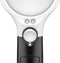 LED reading magnifier with LED lighting, ideal for displaying fine details, batteries not included