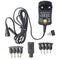 3 V to 12 V universal power supply including 1 USB and 8 DC adapters, max. 3.6 W and 0.3A