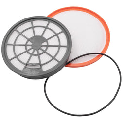 Vacuum cleaner filter set for vacuum cleaners such as Dirt Devil 2620001, 2620002, exhaust air filte