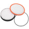 Vacuum cleaner filter set for vacuum cleaners such as Dirt Devil 2620001, 2620002, exhaust air filte