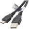 AccuCell data cable - 3A USB Type C (USB-C) male to USB A (USB-A 2.0) male - 1.0m
