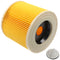 Vacuum cleaner filter for vacuum cleaners such as 6.414-547.0, 6.414-552.0, 6.414-772.0, 9.755-260.0
