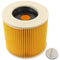 Vacuum cleaner filter for vacuum cleaners such as 6.414-547.0, 6.414-552.0, 6.414-772.0, 9.755-260.0