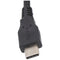 AccuCell data cable - 1A USB Type C (USB-C) male to USB A (USB-A 2.0) male - 1.0m