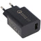 Ultra fast charging, USB power supply QC3.0 5V 3A, 9V 2A and 12V 1.5A DBS15Q Quick Charge 18W