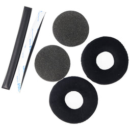 Ear pads set velor suitable for Sennheiser HD25, HD25-1 II, PC150, PC151, PC155