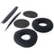 Ear pads set velor suitable for Sennheiser HD25, HD25-1 II, PC150, PC151, PC155