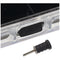 AccuCell dust protection cap set for USB Type C (USB-C) & headphone connection black