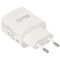 AccuCell charging adapter USB - 2.4A 2-port multi-adapter - white