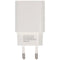 AccuCell charging adapter USB - 2.4A 2-port multi-adapter - white