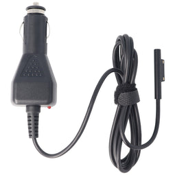 12V car charging cable for 15V Microsoft Surface Pro 5, 6, 7, X charging current 2.58A, note voltage