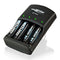 Ansmann quick charger for NiZn 1.6 volt battery with 4x 2500mWh Mignon AA