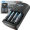 Ansmann quick charger for NiZn 1.6 volt battery with 4x 2500mWh Mignon AA