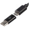 AccuCell Adapter - Micro-USB 2.0 female to USB Type C (USB-C) male - black