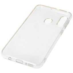 Case suitable for Samsung Galaxy A20 / A30 - transparent protective cover, anti-yellow air cushion,