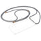 Necklace case suitable for Samsung Galaxy A50, smartphone case with cord gray, white for hanging