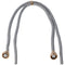 Necklace case suitable for Samsung Galaxy A50, smartphone case with cord gray, white for hanging