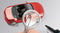 Magnifying tweezers with LED lighting, TRIZETTE, 4x magnification, including batteries