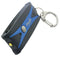 Fenix UC01 LED flashlight in a blue housing, keychain light with battery and USB charging function