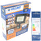 Velamp PADLIGHT5, SMD 20W IP44 LED spotlight, black, 4000K. With IR sensor.